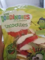 Mängden socker i Crocodiles gélifiés