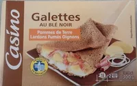 Mängden socker i Galettes au Blé Noir, Pommes de Terre, Lardons Fumés, Oignons
