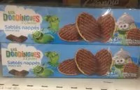 Mängden socker i Sablés nappés choco lait