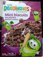 Mängden socker i Mini biscuits aux pépites parfum choco