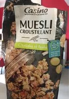 Mängden socker i Muesli croustillant