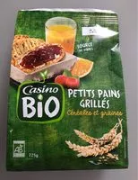 Mängden socker i Petits pains grillés 5 céréales