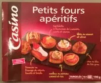 Mängden socker i Petits fours apéritifs