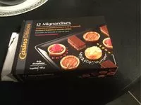 Mängden socker i 12 mignardises
