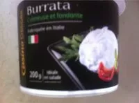 Mängden socker i Burrata