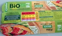 Mängden socker i Pâte brisée pur beurre Bio