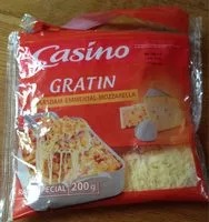 Mängden socker i Râpé spécial Gratins - Maasdam Emmental Mozzarella