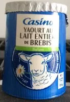 Mängden socker i Yaourt au lait de brebis nature