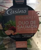 Mängden socker i Salade duo de samon