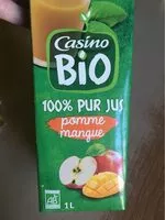 Mängden socker i Pur jus pomme mangue bio