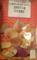 Mängden socker i Chips craquantes saveur curry