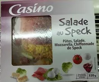 Mängden socker i Salade crudités mozzarella jambon speck