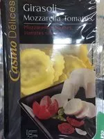 Mängden socker i Girasoli mozarella tomates - Mozzarella, tomates, tomates séchées
