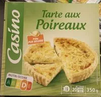 Mängden socker i Tarte aux poireaux A LA CREME FRAÎCHE