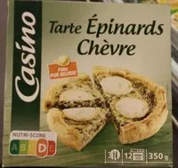 Mängden socker i Tarte Epinards Chèvre