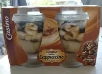 Mängden socker i Coupes saveur Cappuccino