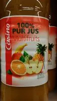 Mängden socker i 100% Pur Jus Multifruits