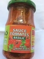 Mängden socker i Sauce tomates Basilic BIO
