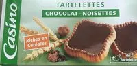 Mängden socker i Tartelettes saveur chocolat noisette