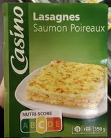 Mängden socker i Lasagnes Saumon Poireaux