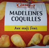Mängden socker i Madeleines coquilles aux oeufs frais