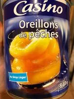 Mängden socker i Oreillons de peches