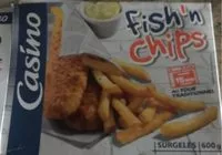 Mängden socker i Fish & Chips