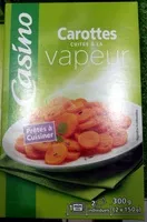 Mängden socker i Carottes cuites à la vapeur (Prêtes à cuisiner)