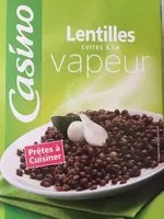 Mängden socker i Lentilles Cuites à La Vapeur
