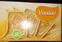 Mängden socker i Biscuits soja orange