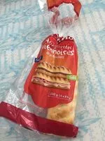 Mängden socker i Baguettes viennoises