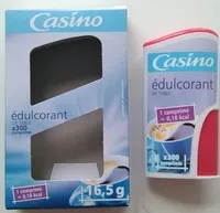 Mängden socker i Édulcorant de Table