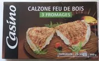 Mängden socker i Pizza calzone 3 fromages cuite au feu de bois
