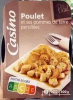 Mängden socker i Poulet et ses pommes de terre persillées