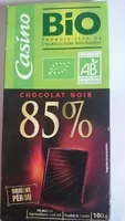 Mängden socker i Noir dégustation Pérou BIO Fairtrade