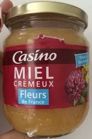 Mängden socker i Miel de Fleurs de France Crémeux