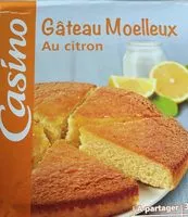 Mängden socker i Gâteau moelleux au citron