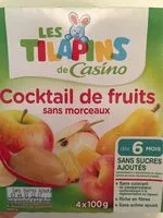 Mängden socker i Cocktail fe fruits