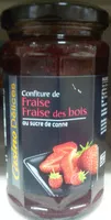 Mängden socker i Confiture de fraise fraise des bois au sucre de canne