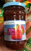 Mängden socker i Confiture extra allégée fraises