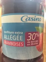 Mängden socker i Confiture extra allégée framboise