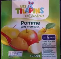 Mängden socker i Pommes sans morceaux