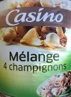 Mängden socker i Mélange 4 champignons