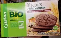 Mängden socker i Biscuits petit déjeuner céréales et chocolat