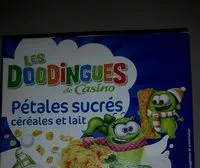 Mängden socker i Pétales Sucrés Céréales et Lait
