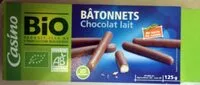 Mängden socker i Bâtonnets chocolat au lait