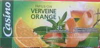 Mängden socker i Infusion Verveine Orange 25 sachets fraîcheur