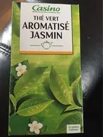 Mängden socker i Thé vert saveur jasmin 25 sachets fraîcheur