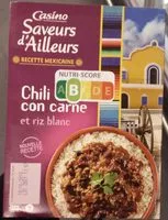 Mängden socker i Chili con carné