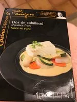 Mängden socker i Dos de cabillaud